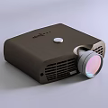 Advanced Projection Monitoring Device With Sleek Black Casing And High Resolution Lens