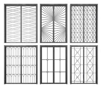 sliding door 3d model