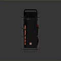 Game host computer host high-end host luxury host high-end computer game computer 3d model