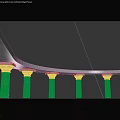 Jianou pillar building space 3d model