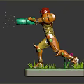 Mech Warrior Mech Soldier Machine Battlearm Mechanical Battlearm Machine Fighter Robot 3d model
