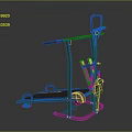 Green Multifunctional Sports Equipment With Treadmill And Pull up Bar For Home Gym