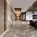 Modern Luxury Living Room Featuring Crystal Chandelier Large Sofa Coffee Table And Area Rug