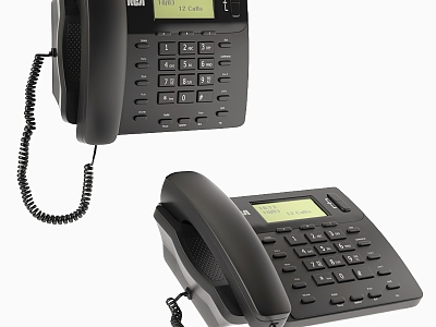 Telephone 3d model