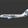 Pan Am Aircraft Model Showcasing Aerospace History And Space Exploration