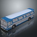 Modern Bus City Bus Big Bus CMB 3d model