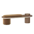 Wind sofa stool bench 3d model