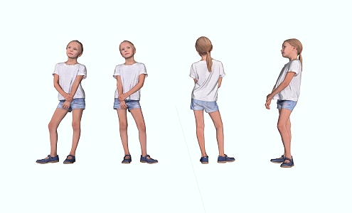 Child Character Child 3d model