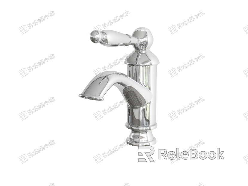 Metal faucet model