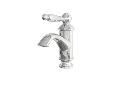 Metal faucet 3d model