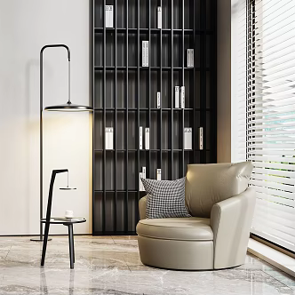 Modern Minotti Single Sofa 3d model