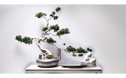 New Chinese Bonsai 3d model