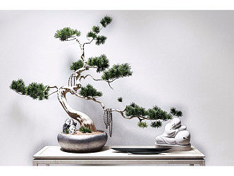 New Chinese Bonsai 3d model