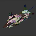 Sci-fighter Future fighter Future fighter 3d model