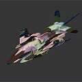 Sci-fi fighter Future fighter Future fighter 3d model