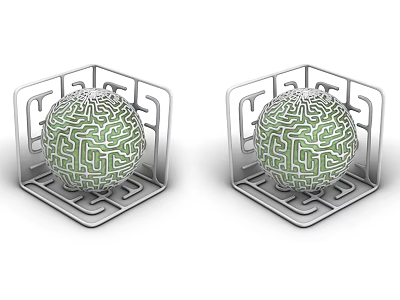 Modern Maze Children's Ornaments Toys Maze Ornaments Toys Landscape Setches Maze Setches Ornaments 3d model