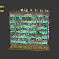 Multistory Residential Building With Gray Exterior Multiple Windows Balconies And Red Base