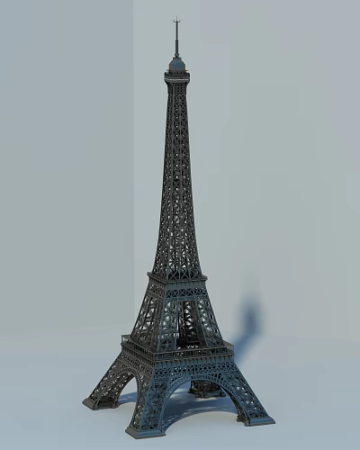 Modern ornaments Paris Tower Eiffel Tower 3d model