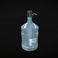 modern drinking bucket 3d model