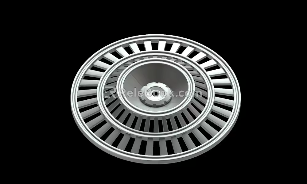 Modern Parts 3d model