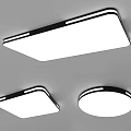 modern ceiling lamp 3d model