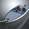 Modern Yacht Design With Seats And Sleek Exterior