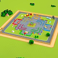 Game Environment Game Scene Fairy Tale Scene Fairy Tale Magic Scene Magic Item Fantasy Scene 3d model
