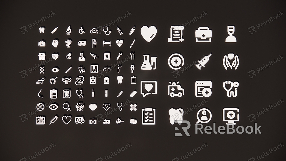 Icon Set Flat Design Health Care Human Pregnancy Examination Obstetrician and Gynecologist Family Concept Belly Delivery model