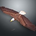 Modern Eagle Eagle Sculpture 3d model