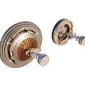Automotive Clutch Disc And Flywheel Components With Metal Construction Gear Teeth And Vent Holes
