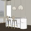 Niamh Barry Bar Chair Combination 3d model