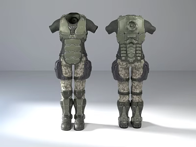 Military Armor Armor Clothes 3d model
