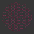 Black Hexagonal Module Structured Modern Ceiling Pendant Light Geometric Design Fixture