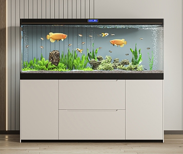 aquarium 3d model