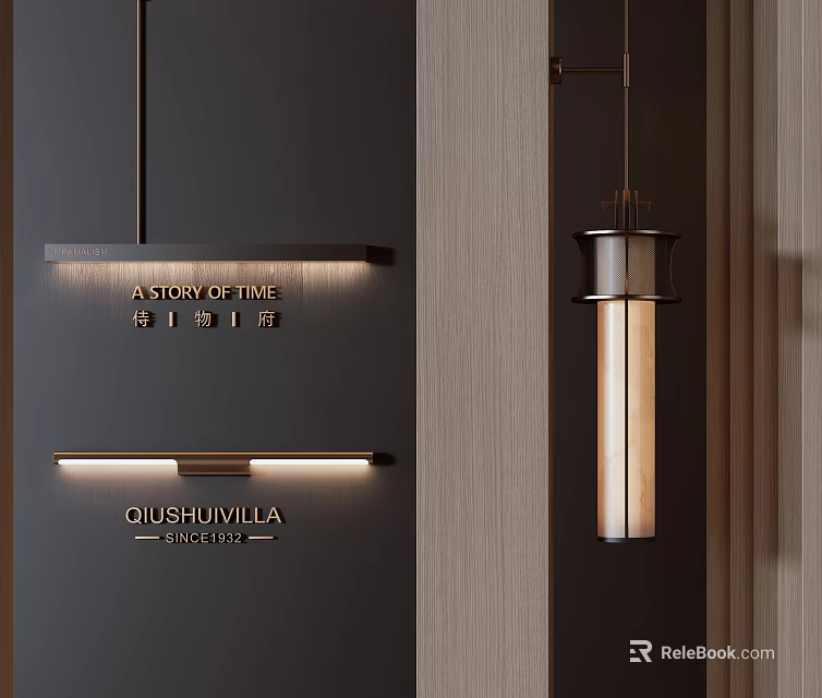 Elegant Modern Wall Lamp With Metal Frame Glass Shade For Interior Home Decoration 3d model 