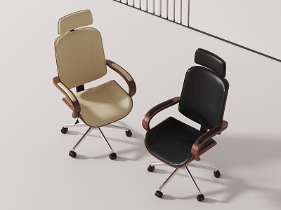 Modern office chair 3d model