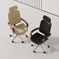 Modern office chair 3d model