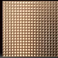 Decorative Modern Background Wall With Wooden Lighted Cubes In Regular Arrangement