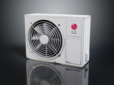 Air conditioning compressor chiller air conditioning chiller 3d model