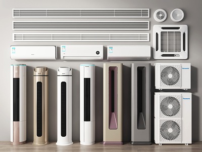 modern air conditioning model