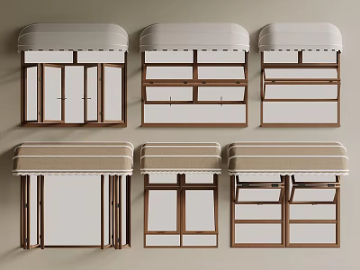 Various Wooden Furniture Designs With Light Padded Tops For Home Decor 3d model