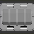 Industrial Metal Mechanical Equipment Component With Smooth Reflective Surface And Structural Parts