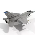 Gray Fighter Jet With Number 791 Tail Fin Emblem And Mounted Missiles