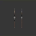 Cold weapons Sword Axe Hook Fork Spear Trident Melee Weapon Military 3d model