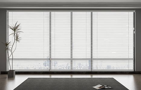 Modern venetian blinds 3d model