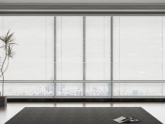 Modern venetian blinds 3d model