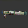 Science Fiction Firearms Next Generation Firearms Science Fiction Game Gun Game Firearms Game Gun Concept Gun Laser Gun 3d model