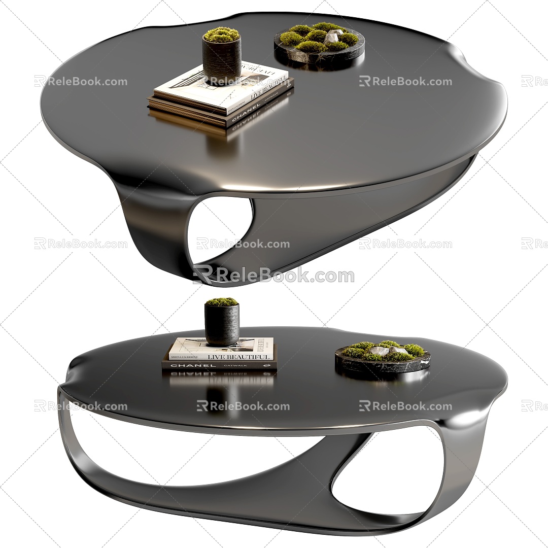 Modern coffee table 3d model