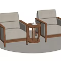 New Single Sofa 3d model