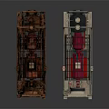 Industrial Machinery Equipment With Rustic And Modern Design Elements